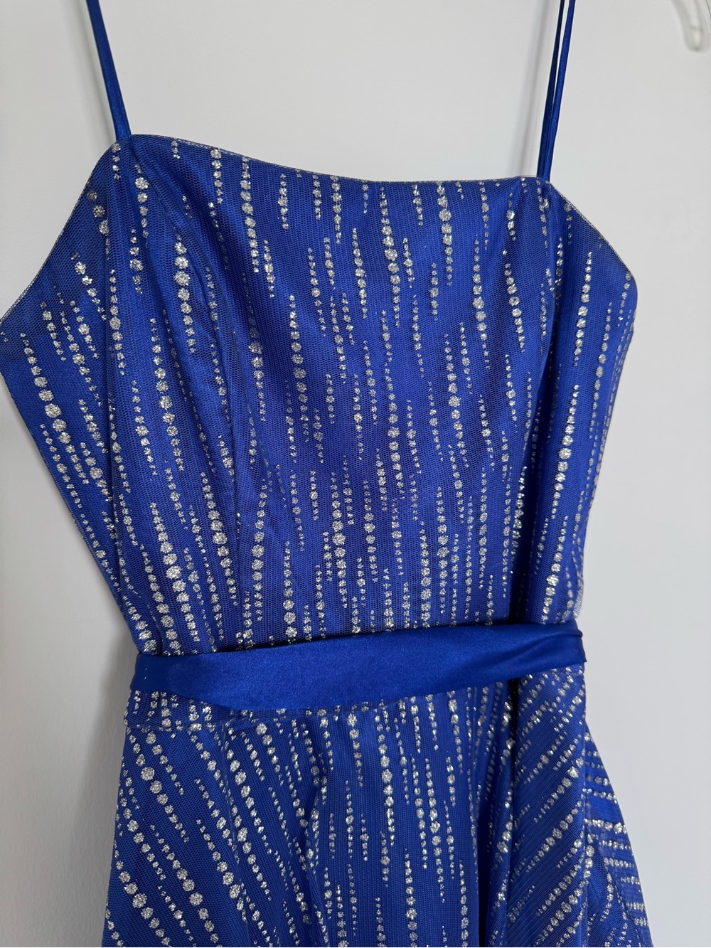 Deb Sparkly Mini Dress - Blue